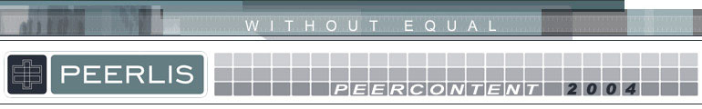 PEER content - Interactive Management Tool